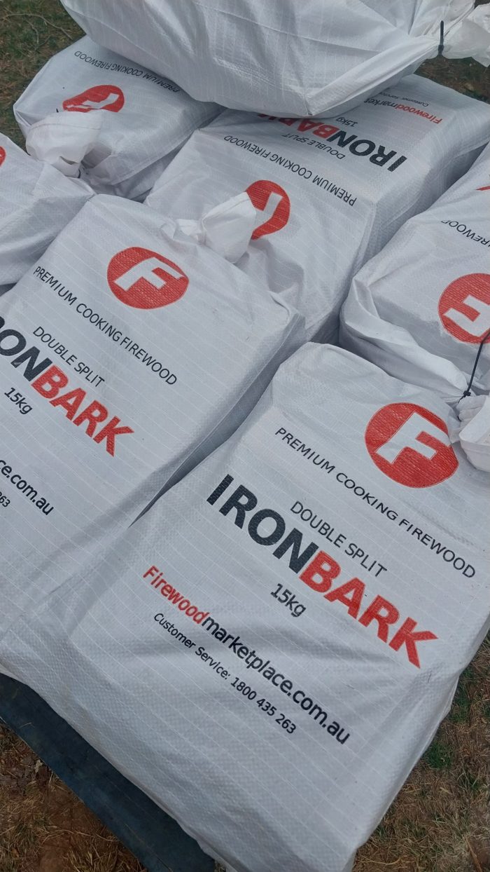 Double Split Ironbark Firewood 15kg each x2 - Image 5