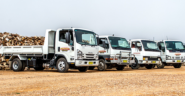 Canberra firewood delivery service delivering quality firewood