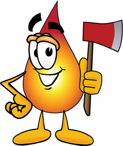 Canberra firewood flame logo for local firewood delivery