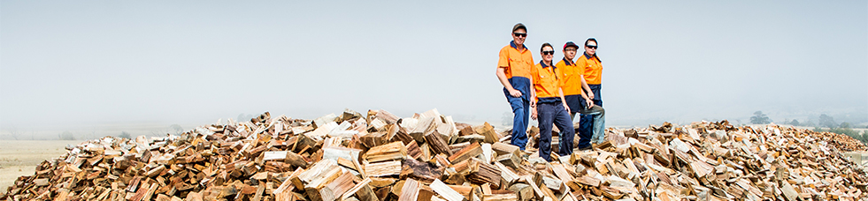 Canberra Firewood team providing local firewood delivery service
